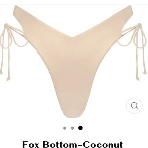 Riot Swim bixi top and fox bottom in coconut